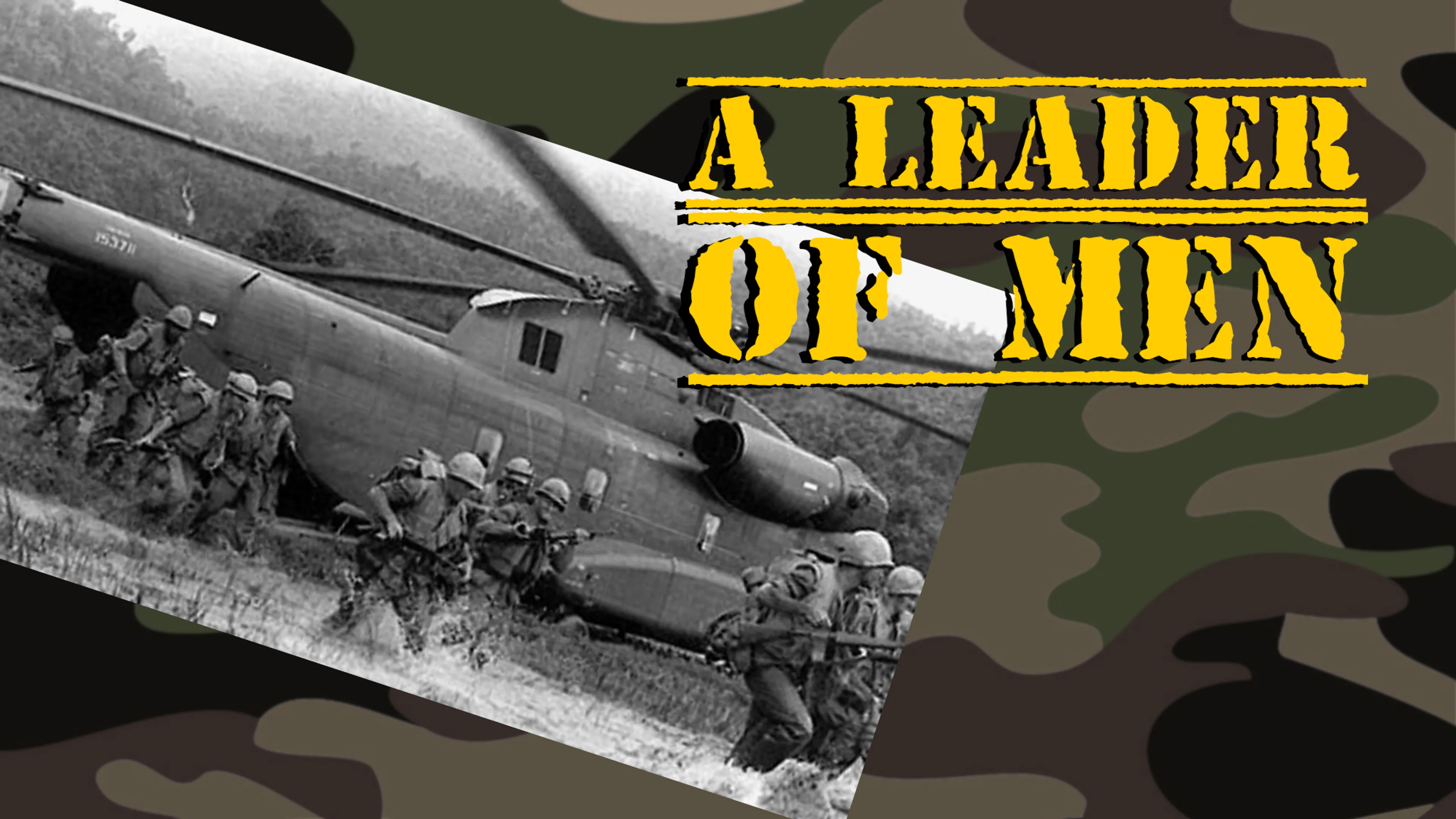 A Leader of Men poster